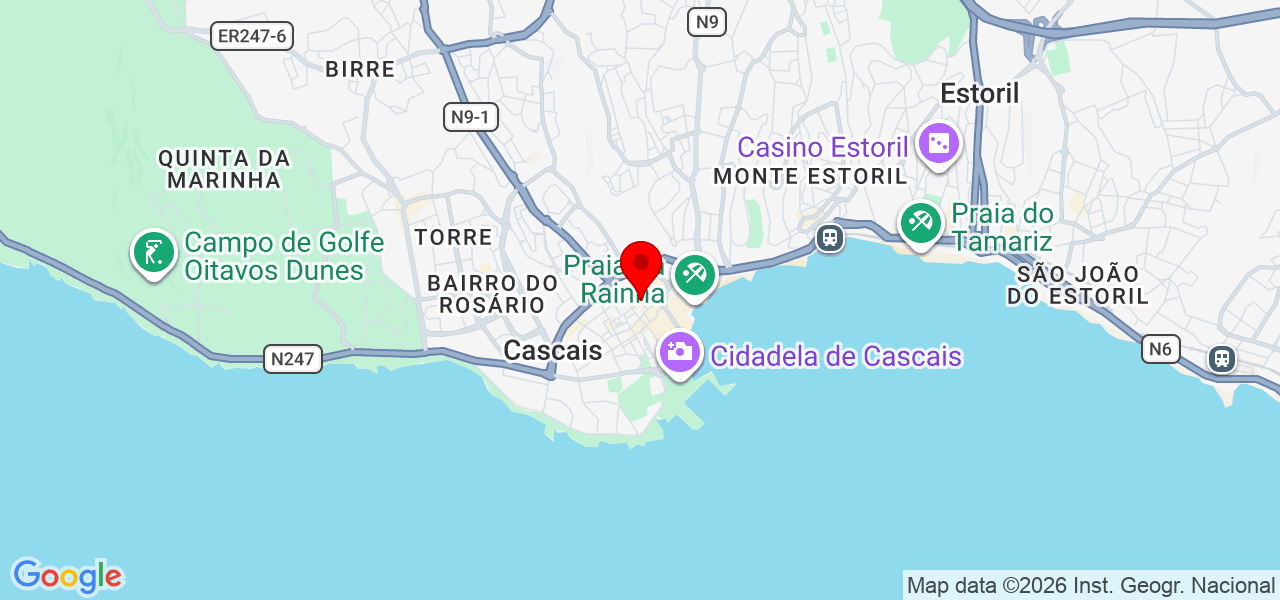 Perola cleaning - Lisboa - Cascais - Mapa