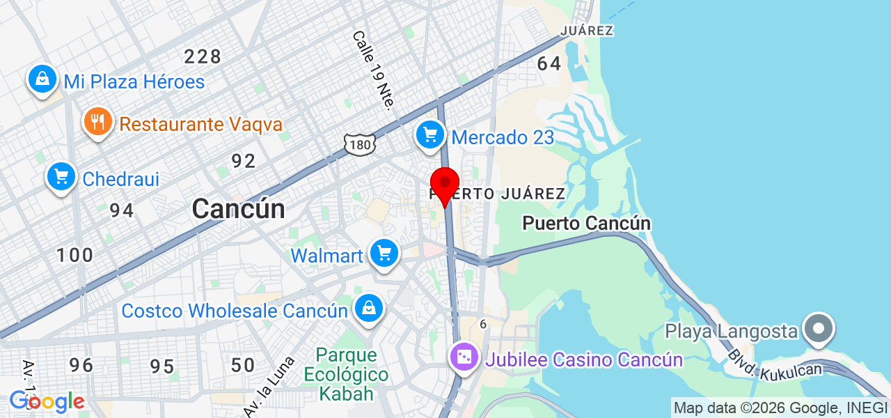 GRUPO NANVAN - Quintana Roo - Benito Juárez - Mapa