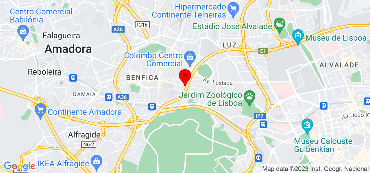 Ana Cristina Pedro - Lisboa - Lisboa - Mapa