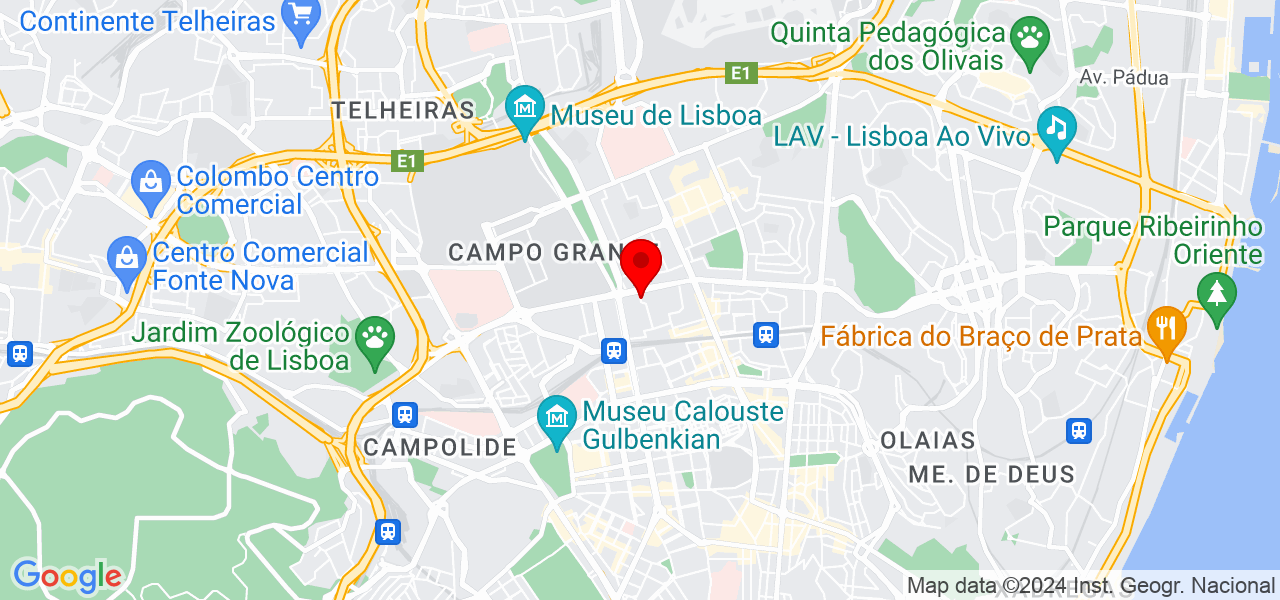Viver Feliz - Lisboa - Lisboa - Mapa