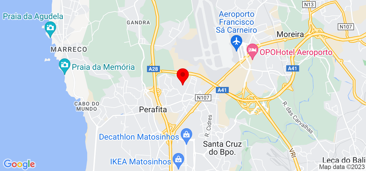 Carla Gremi&atilde;o - Porto - Matosinhos - Mapa
