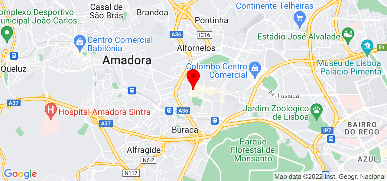 DANIELE FERNANDES DE ALMEIDA - Lisboa - Lisboa - Mapa