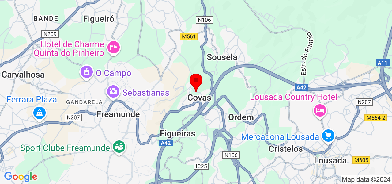 LM Renov - Porto - Lousada - Map