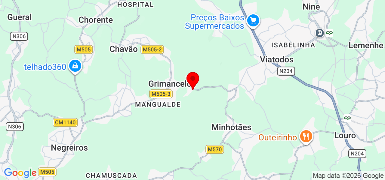 Purezapremiumcleaning - Braga - Barcelos - Mapa