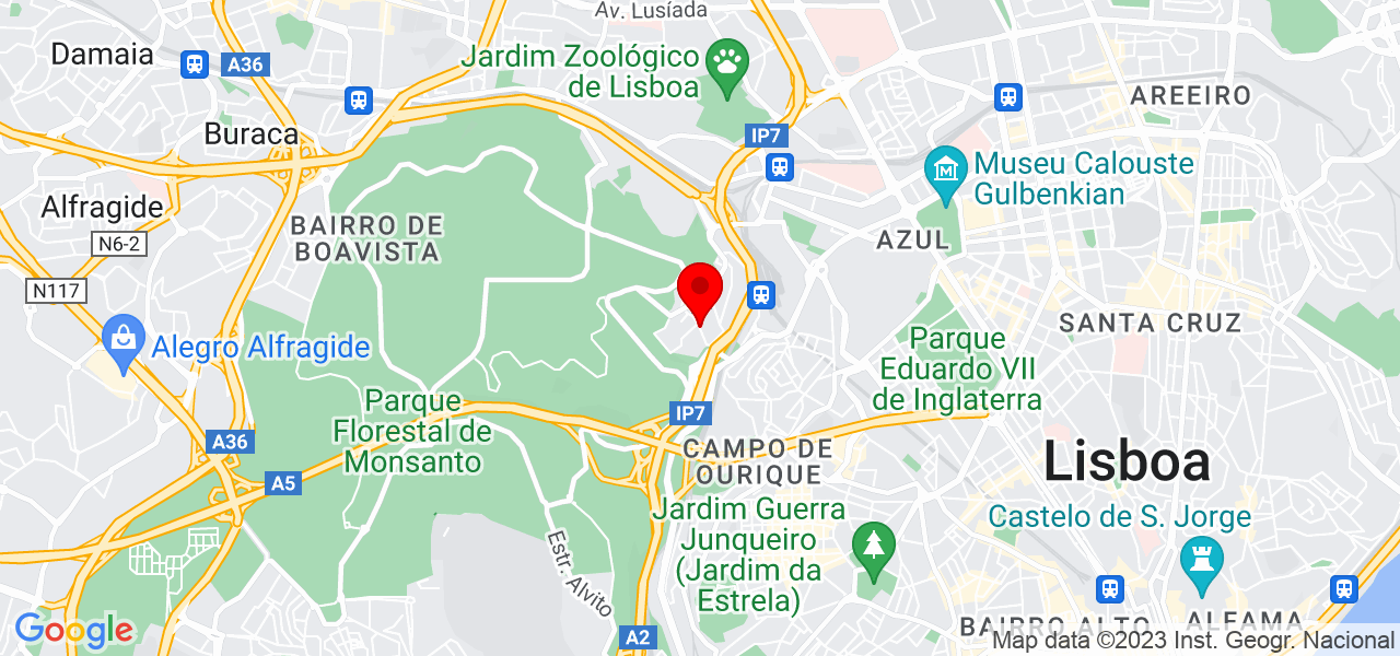 Const&acirc;ncia Dias - Lisboa - Lisboa - Mapa