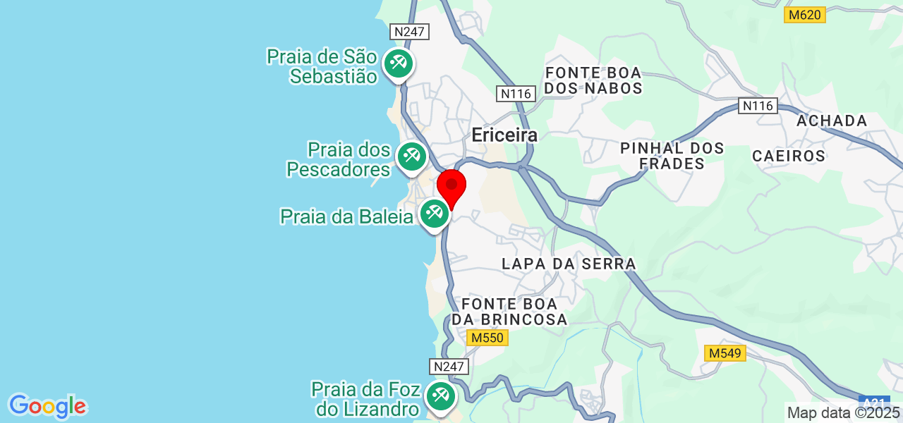 Maria Inês Paixão - Lisboa - Mafra - Mapa
