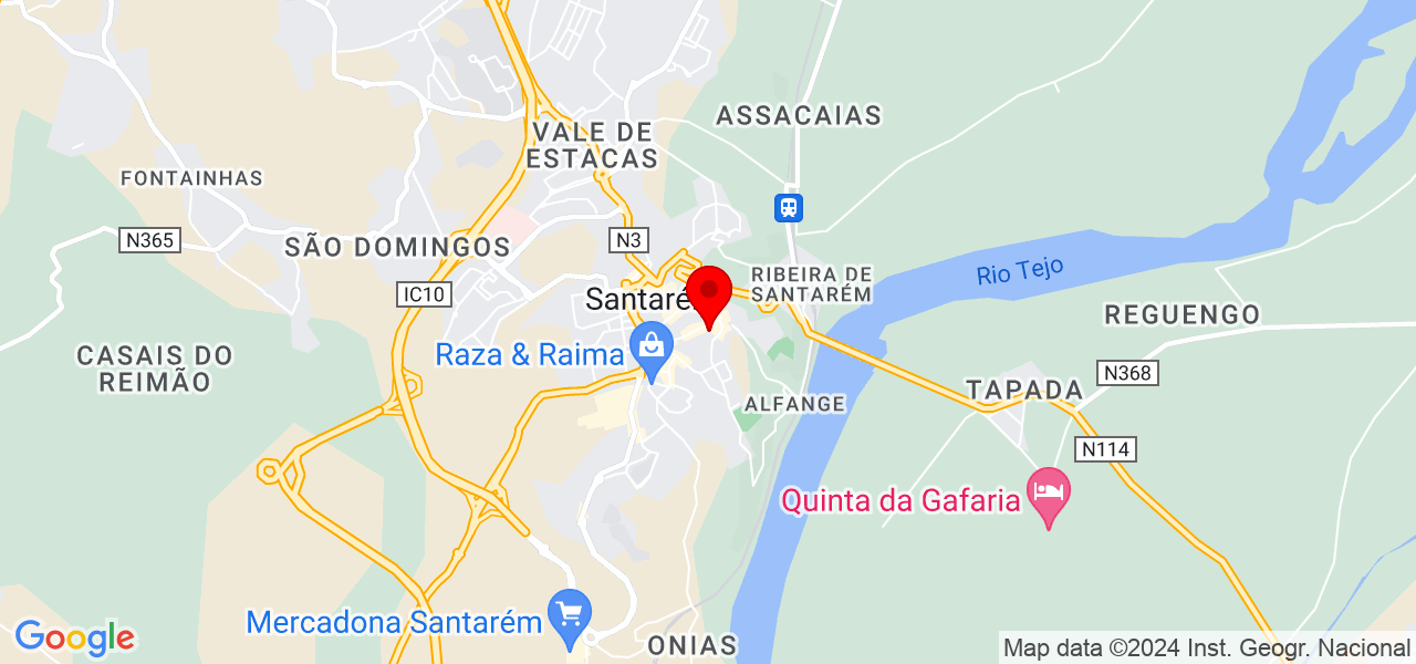 Clarice Santos - Santarém - Santarém - Map