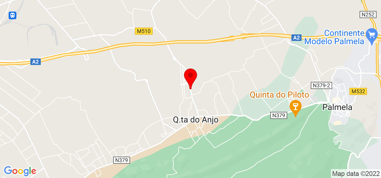 Tar&oacute;loga Brigitte - Setúbal - Palmela - Mapa