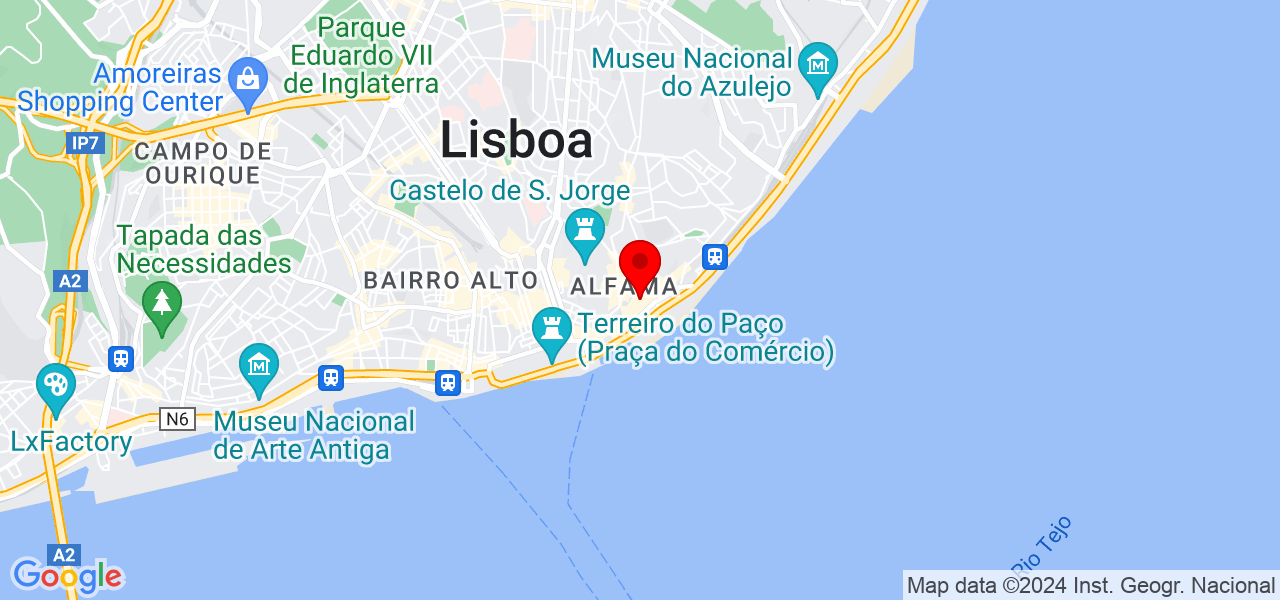 Lu&iacute;s Ga&ccedil;a - Lisboa - Lisboa - Mapa