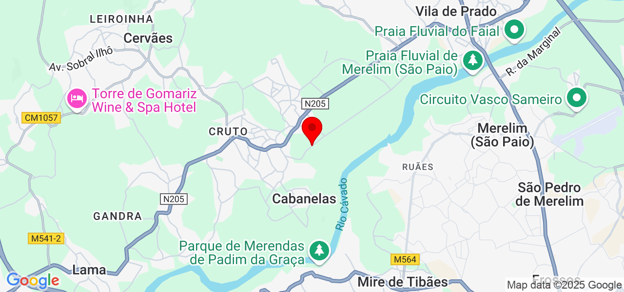 Sofia Fontes - Braga - Vila Verde - Map