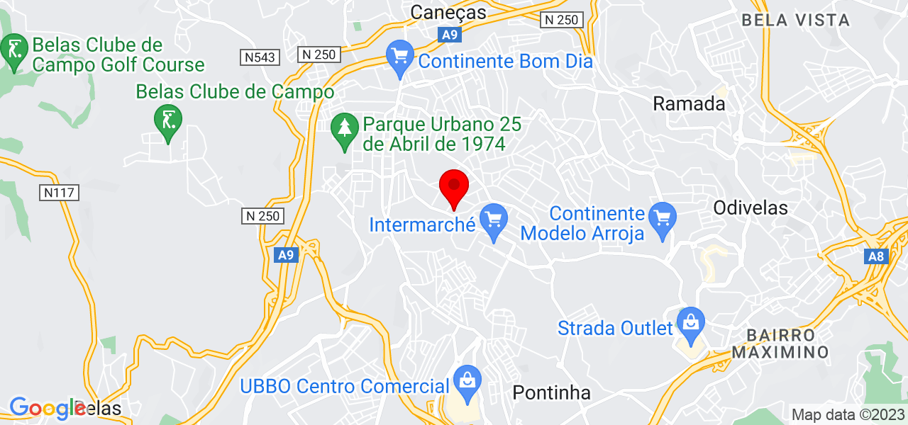 fullmoonpt - Lisboa - Odivelas - Mapa