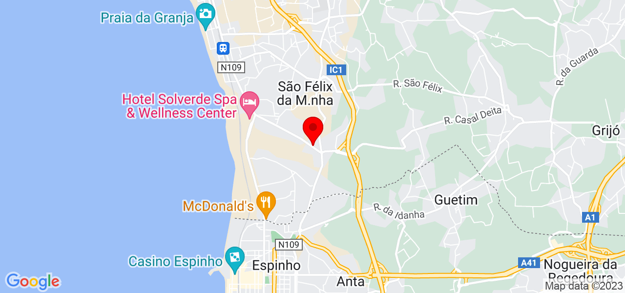 Isa Eliana - Porto - Vila Nova de Gaia - Mapa