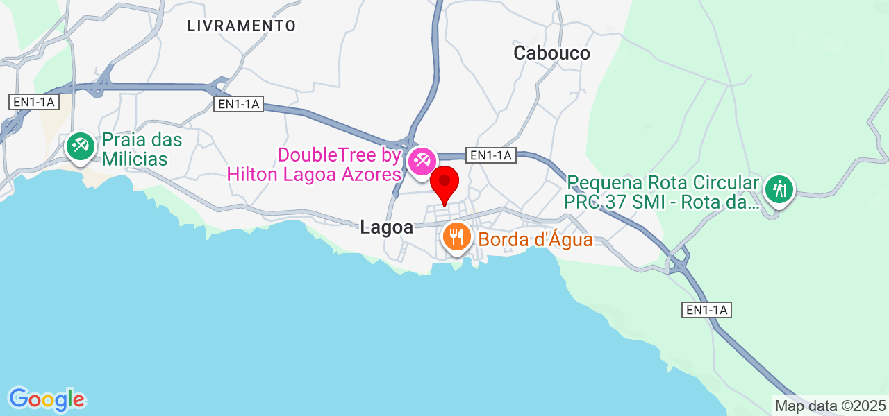 Paulo Pereira - Açores - Lagoa - Mapa
