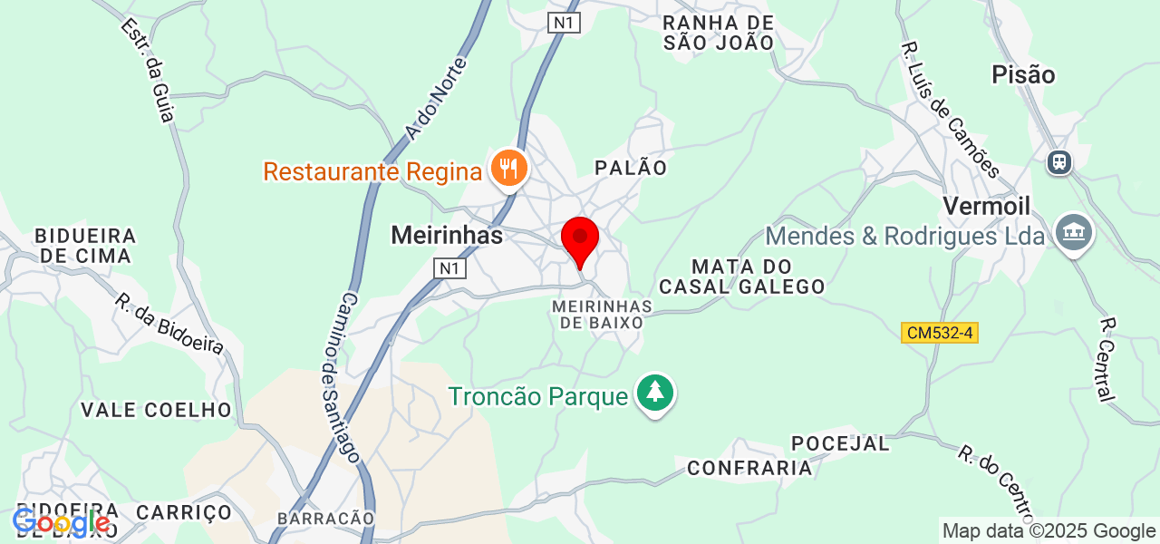 Filipe Mota - Leiria - Pombal - Karte