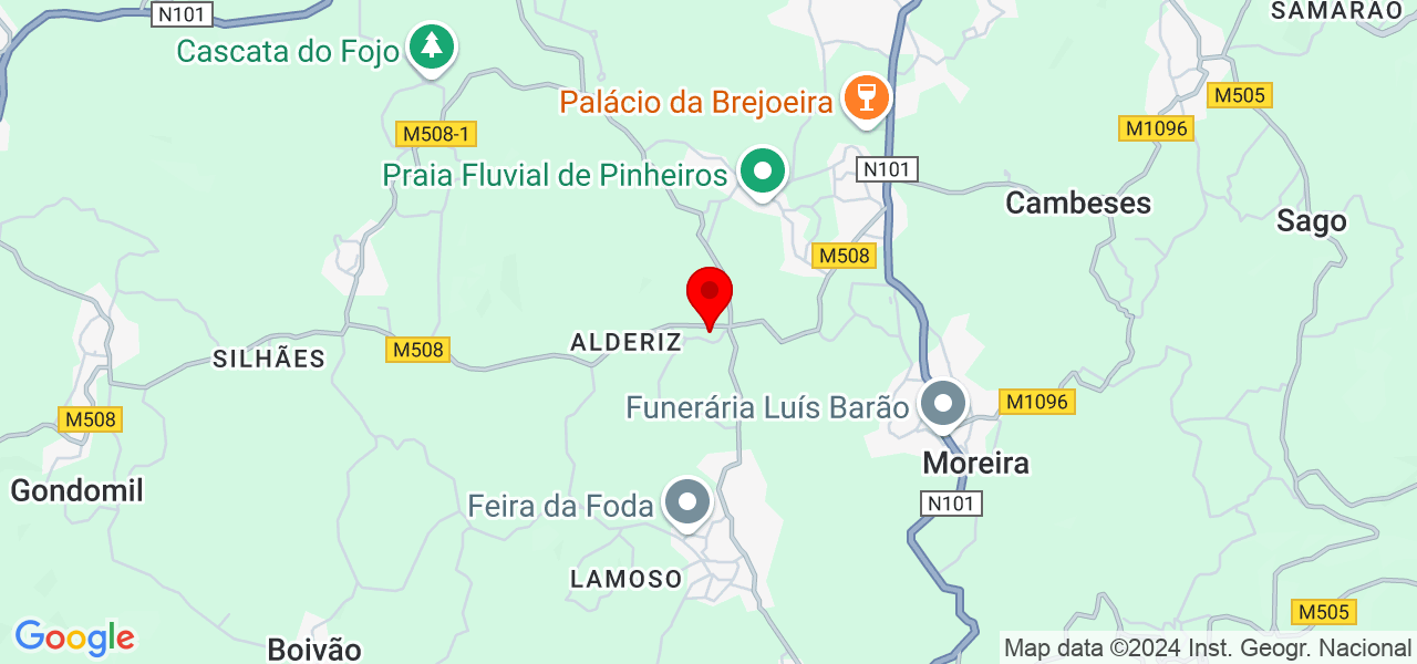 Francisco - Viana do Castelo - Monção - Map