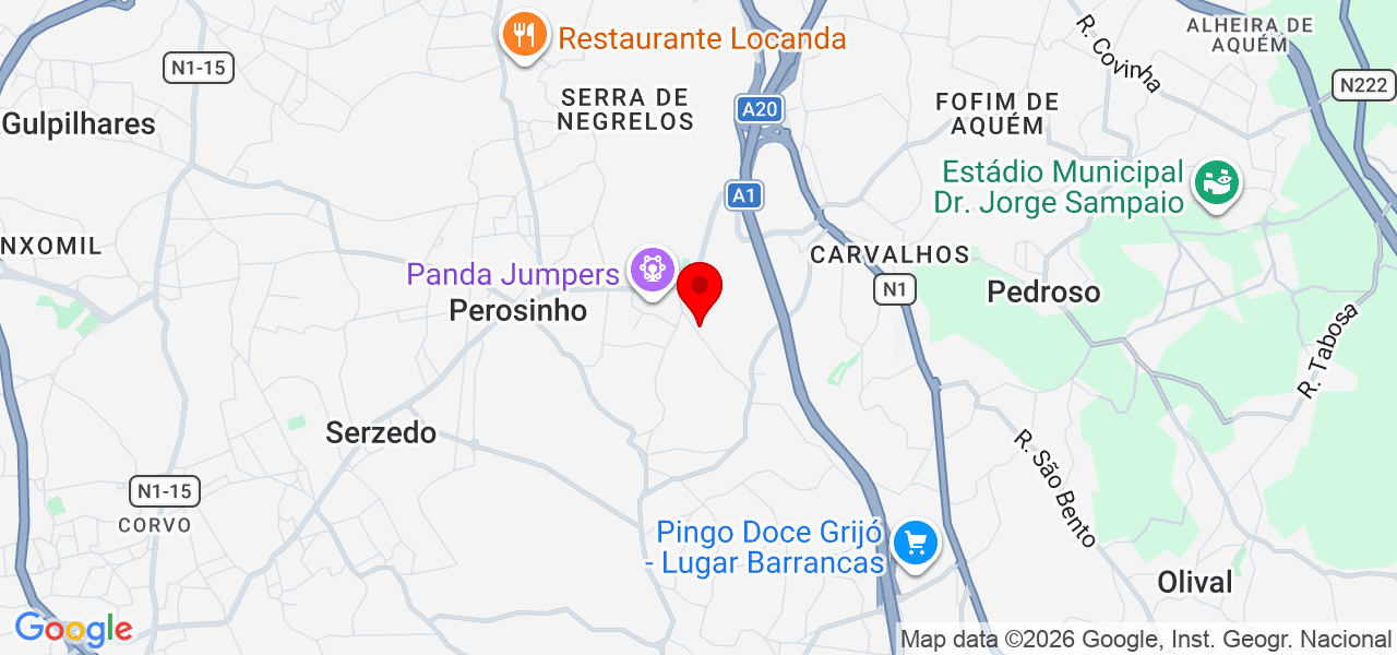 HigiPro | NorServices - Porto - Vila Nova de Gaia - Mapa