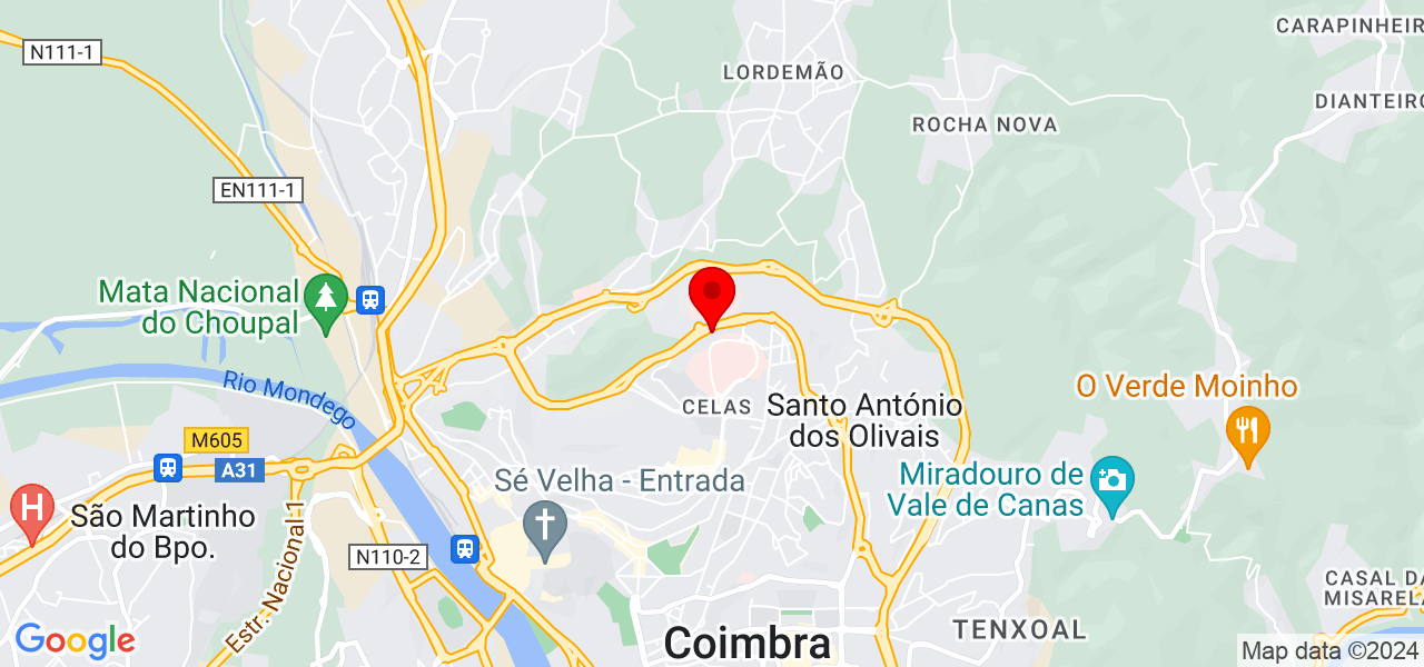Gisela Mantelli - Coimbra - Coimbra - Mapa