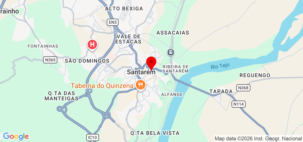 SOCREMER - Santarém - Santarém - Karte