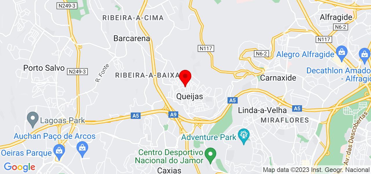 Master Tiler - Lisboa - Oeiras - Map