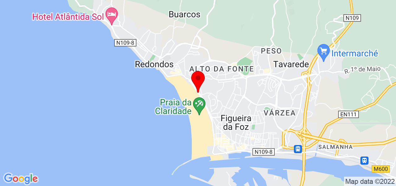 Ignez Melo Do Prado - Coimbra - Figueira da Foz - Mapa