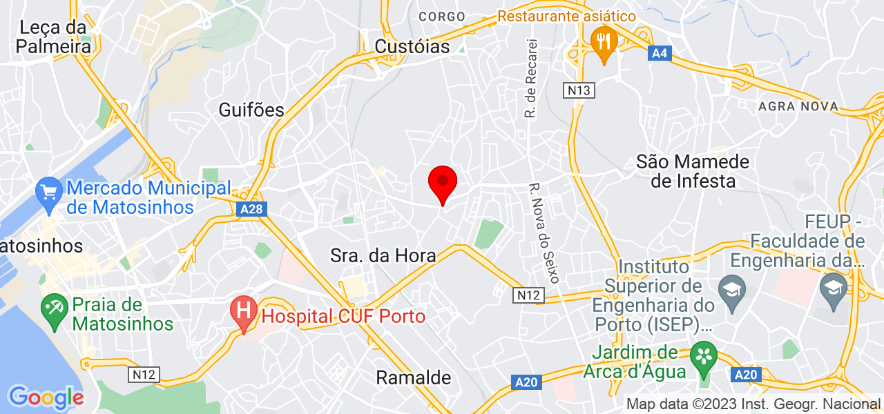 Ourviewdesign - Porto - Matosinhos - Karte
