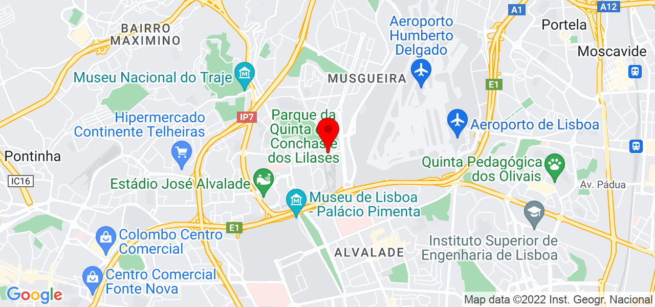 Camila - Lisboa - Lisboa - Mapa