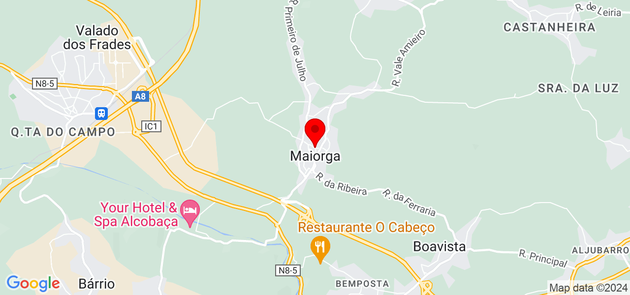 luciobonfim.unipessoal - Leiria - Alcobaça - Map