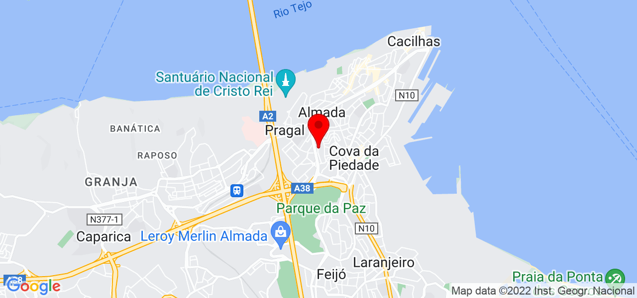 FFMartins - Setúbal - Almada - Mapa