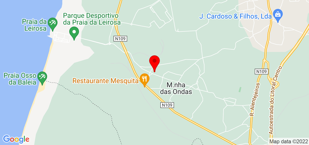 Adriana Cunha - Coimbra - Figueira da Foz - Mapa