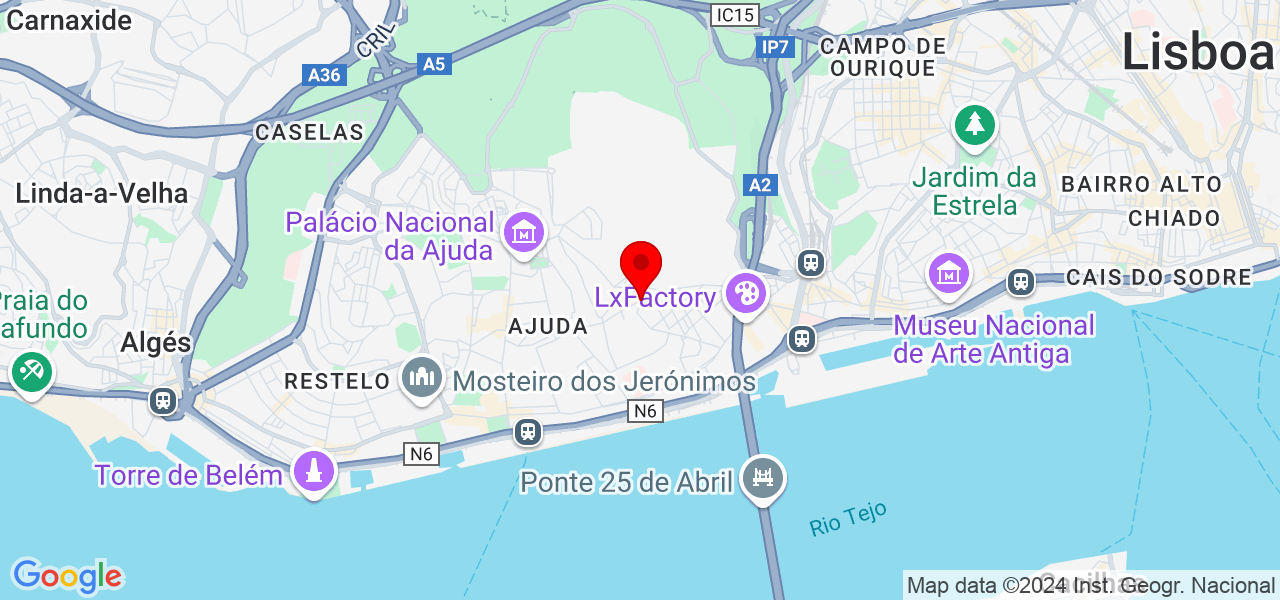 Rita Brasil - Lisboa - Lisboa - Mapa