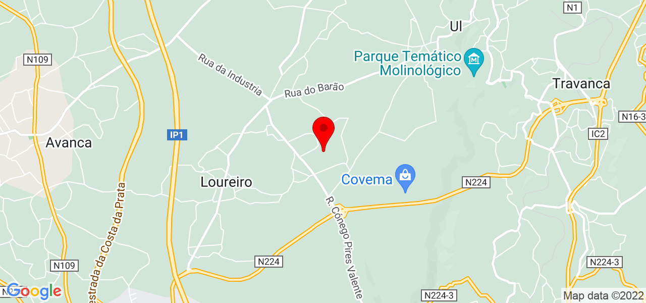 Sonia Silva - Aveiro - Oliveira de Azeméis - Mapa