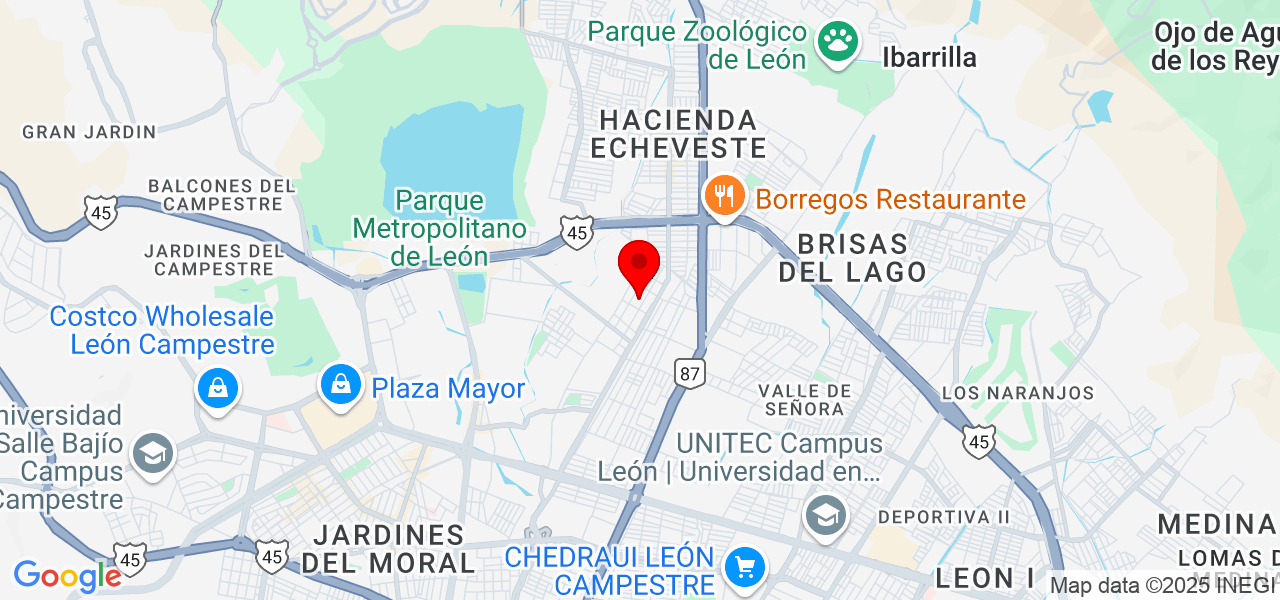 Taller de espacios - Guanajuato - León - Map