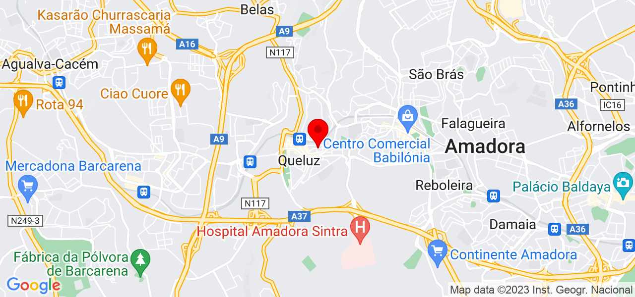 Bruno Guedes - Lisboa - Sintra - Mapa
