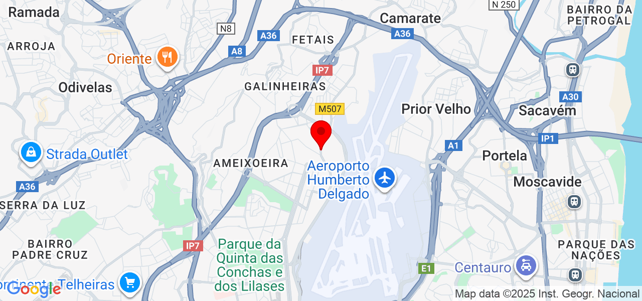 Jo&atilde;o Santos - Lisboa - Lisboa - Mapa