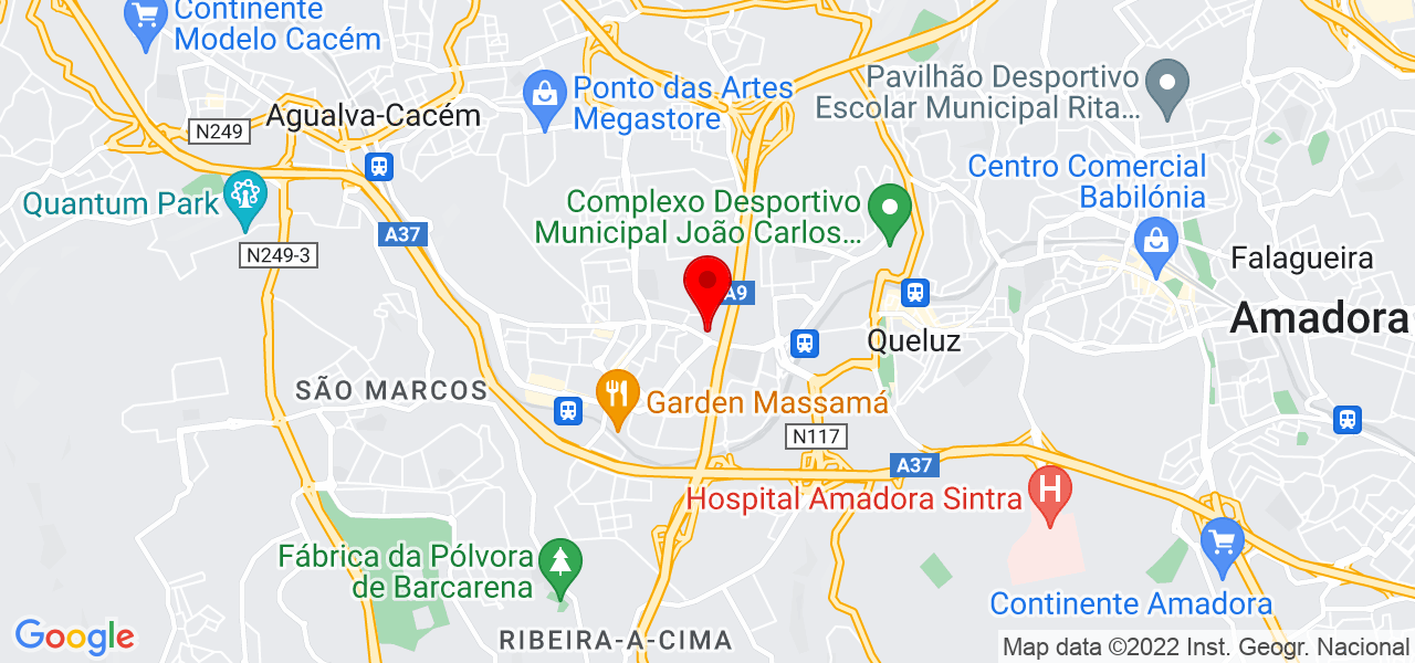 Raquel Mendes - Lisboa - Sintra - Map