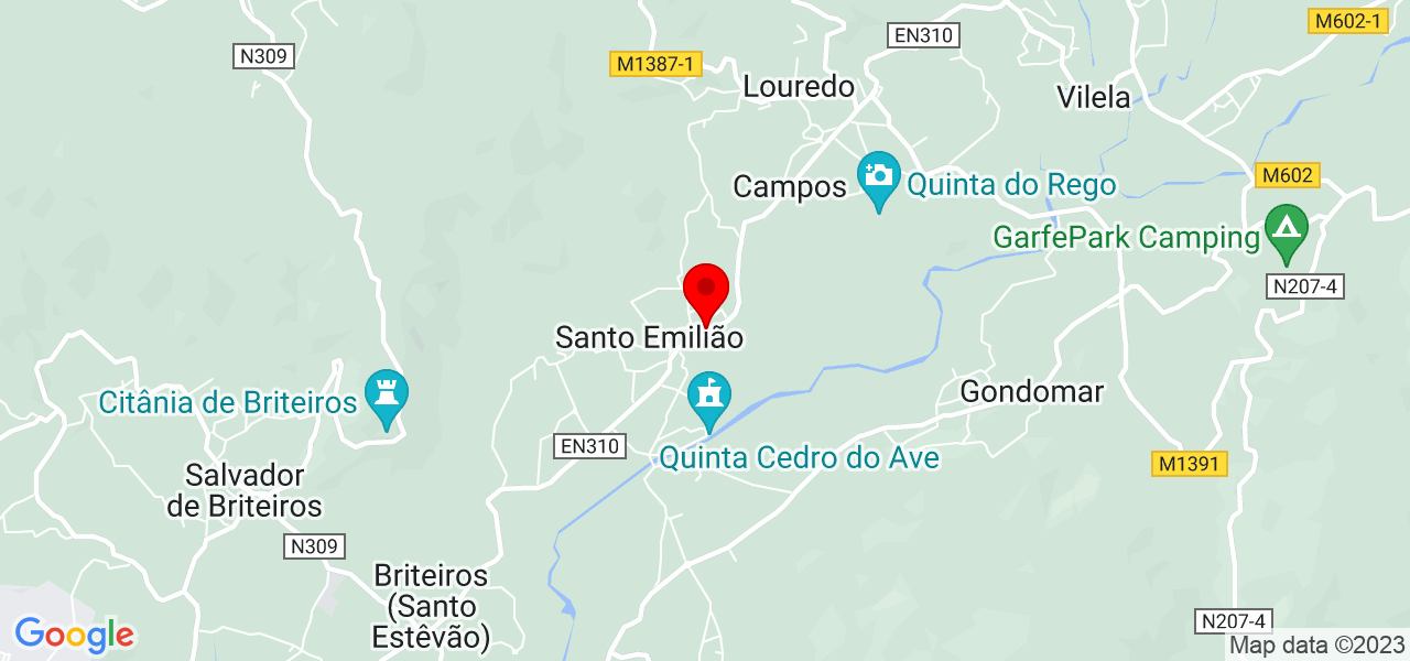Jorge silva - Braga - Póvoa de Lanhoso - Mapa