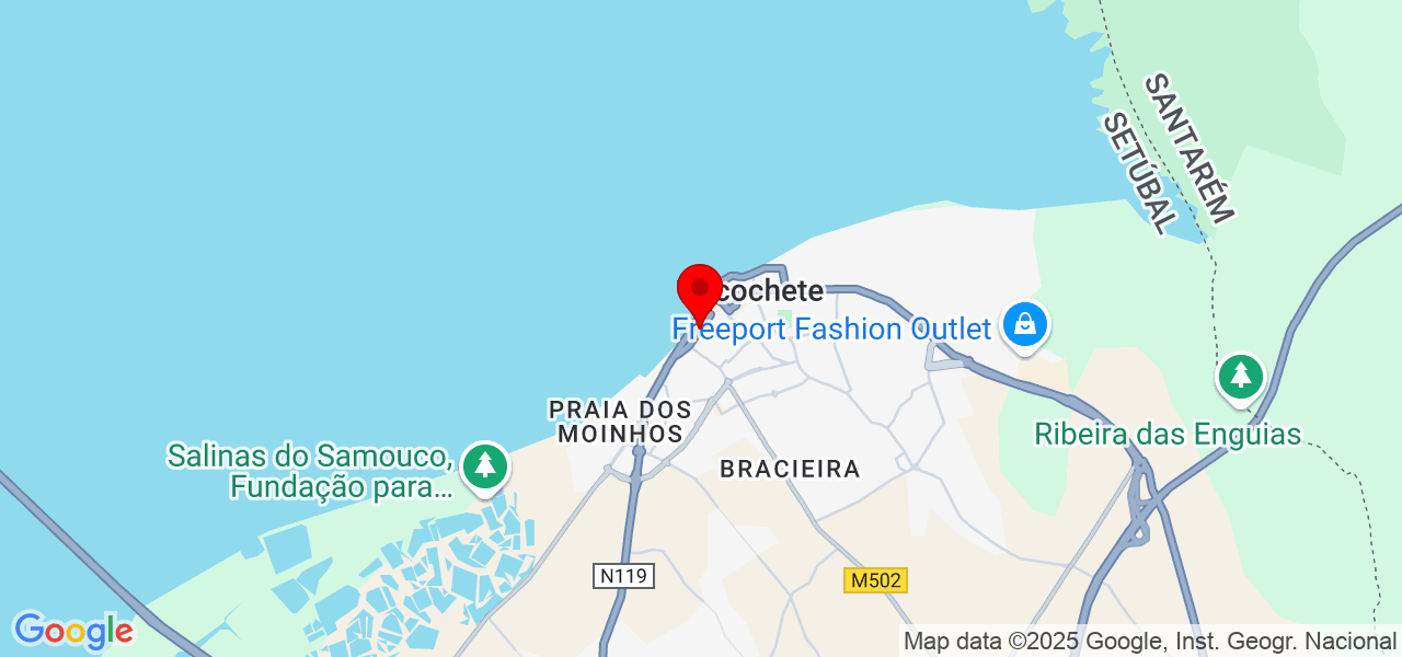 Instala&ccedil;&atilde;o C&acirc;maras - Setúbal - Alcochete - Karte