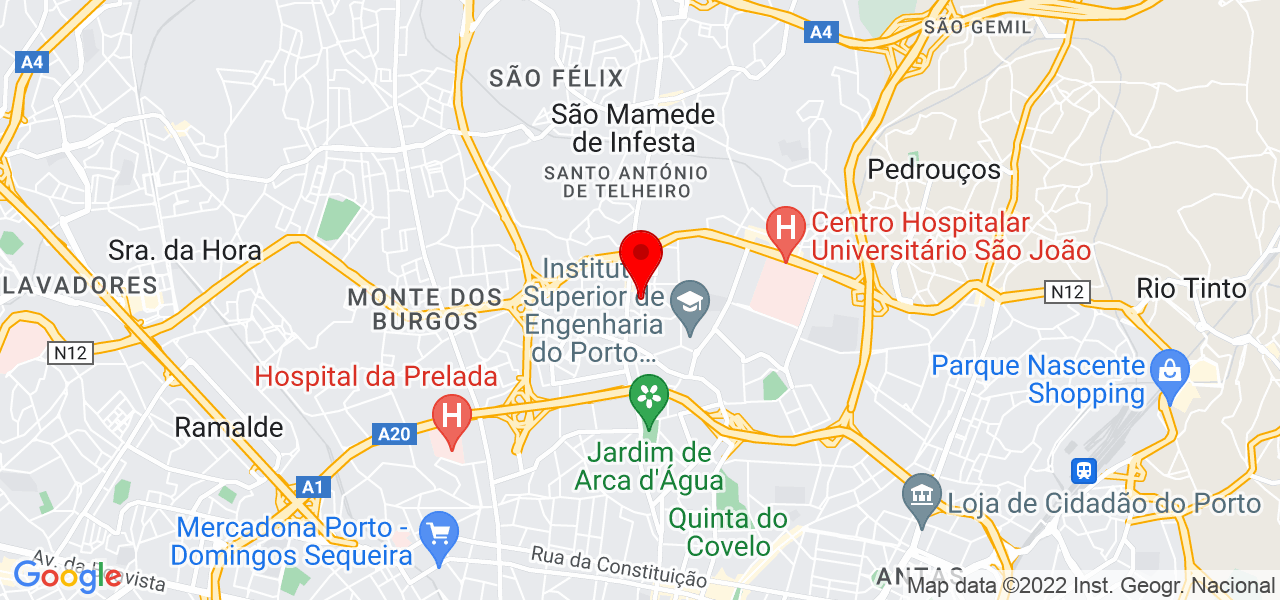 Marta luiza - Porto - Porto - Mapa