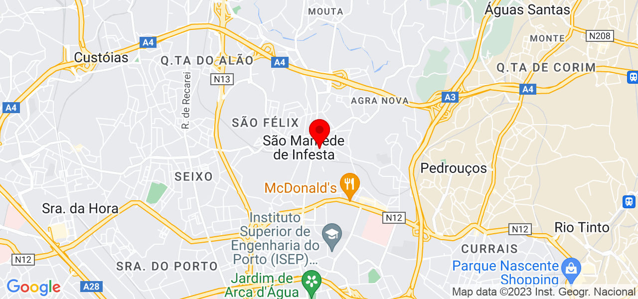 S&oacute;nia Louren&ccedil;o - Porto - Matosinhos - Mapa