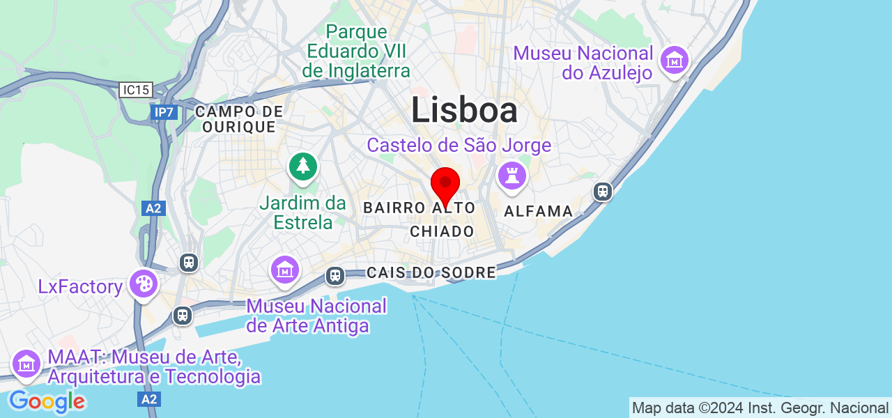 José Lourenço - Lisboa - Lisboa - Mapa