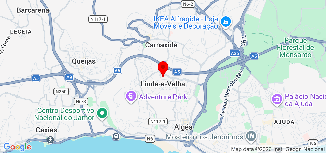 Medida Alternativa, Lda. - Lisboa - Oeiras - Mapa