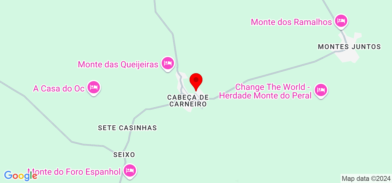 Hipólita Rocha - Évora - Alandroal - Map