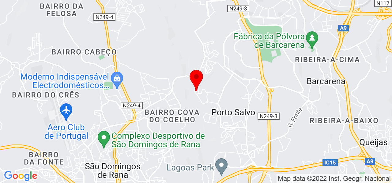Philippe Cardoso - Lisboa - Oeiras - Mapa