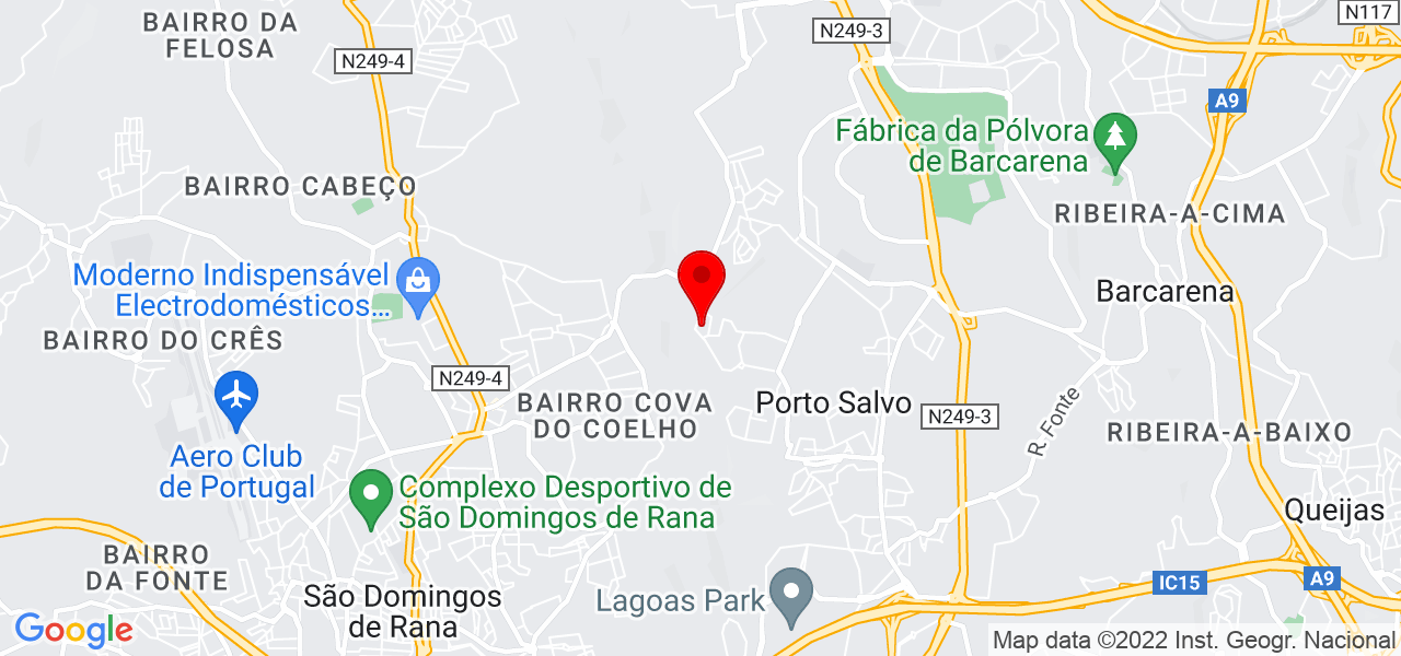 Alessandra Jorge varela Alves - Lisboa - Oeiras - Map
