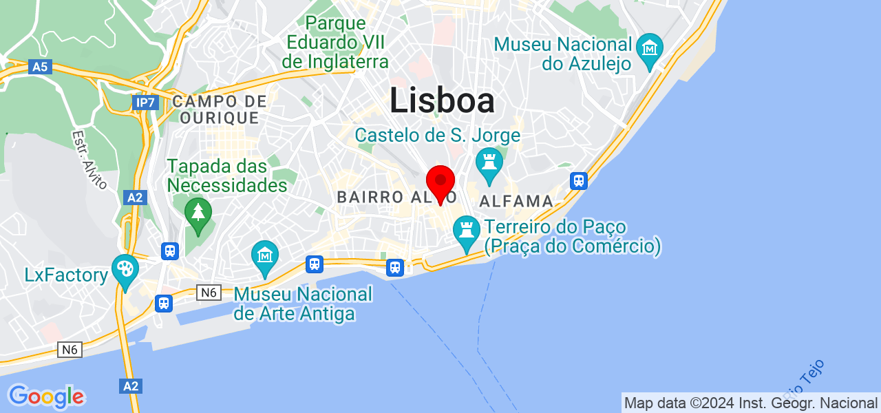 Cuidadora de idosos - Lisboa - Lisboa - Mapa