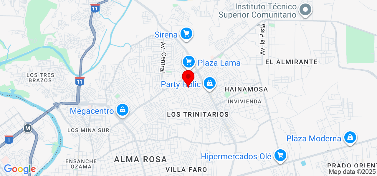 Nexusfit - Santo Domingo - Santo Domingo Este - Mapa