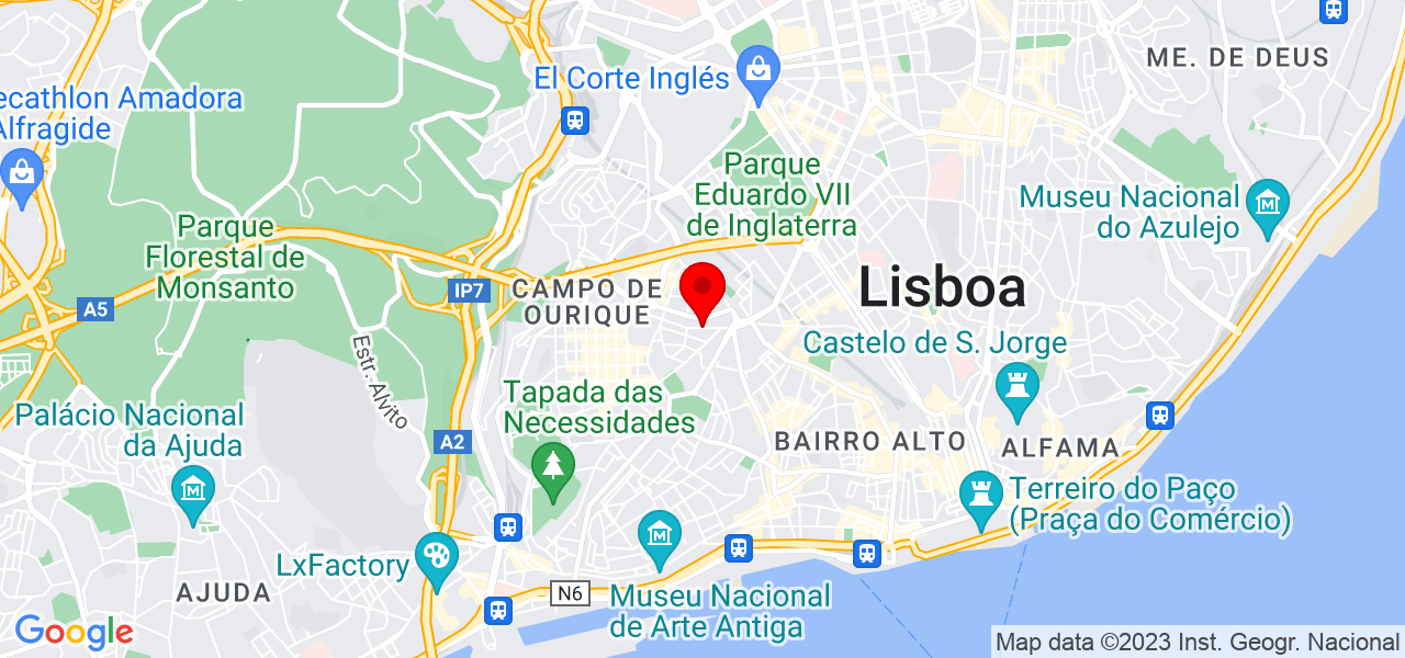 GUILHERME CASALI - Lisboa - Lisboa - Mapa