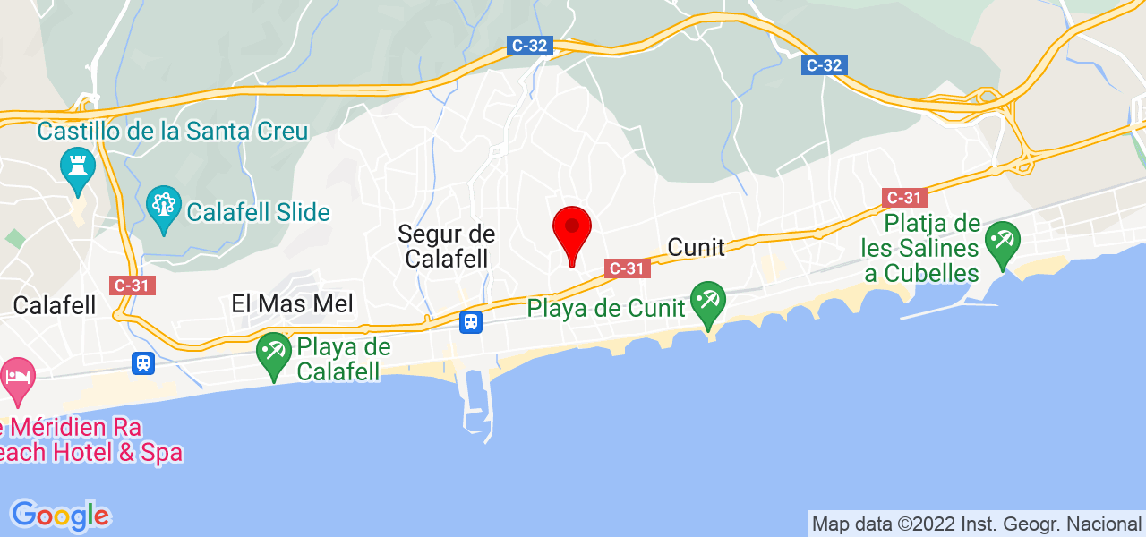 Fotografia Bernal - Cataluña - Cunit - Mapa