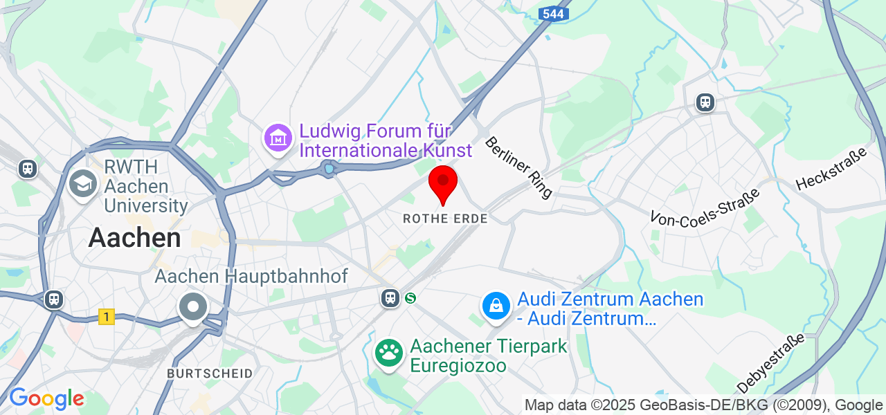 Gerd Henk - Nordrhein-Westfalen - Städteregion Aachen - Karte