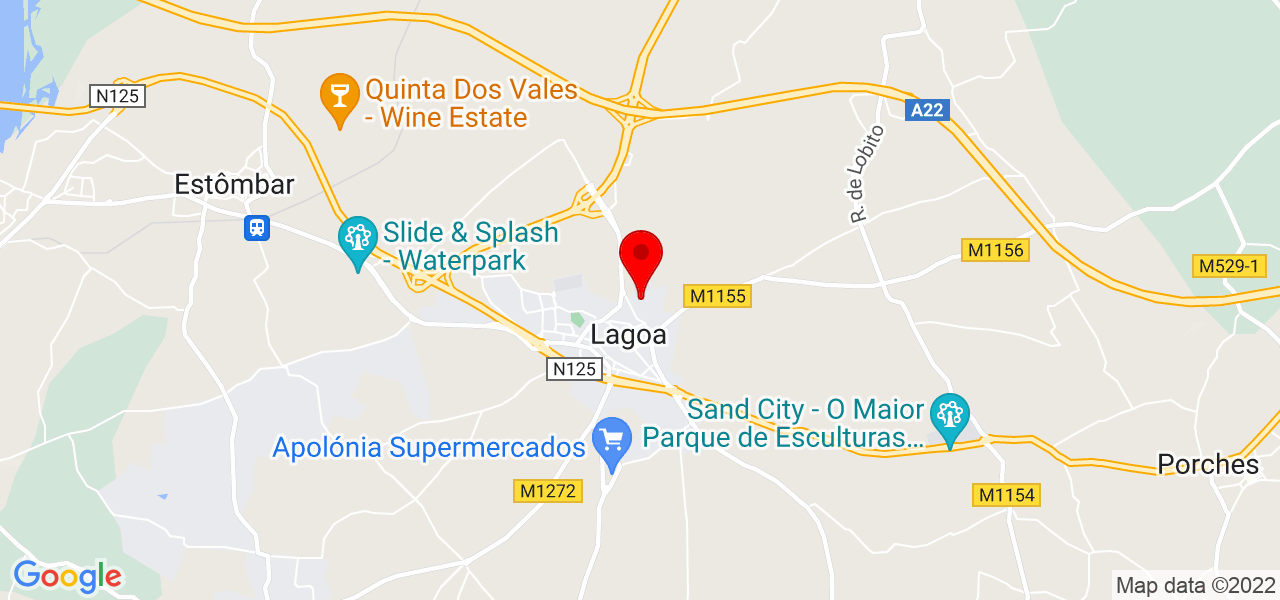 Carpinteiro Lourenco - Faro - Lagoa - Mapa
